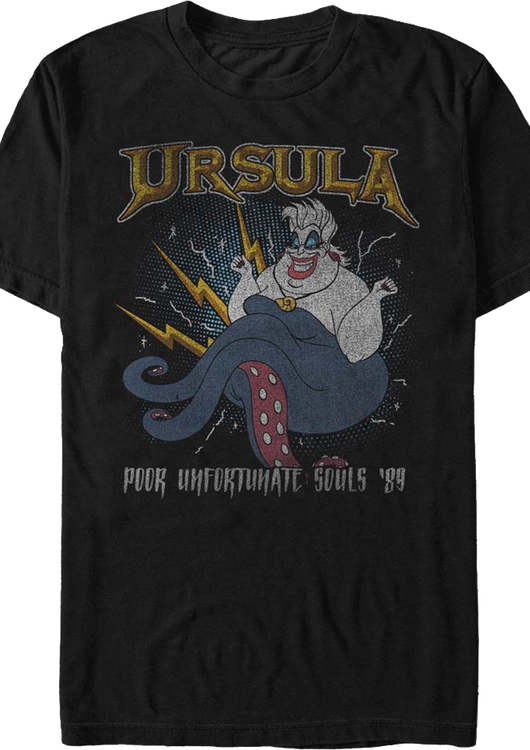 Ursula Poor Unfortunate Souls '89 Little Mermaid T-Shirt - main product image