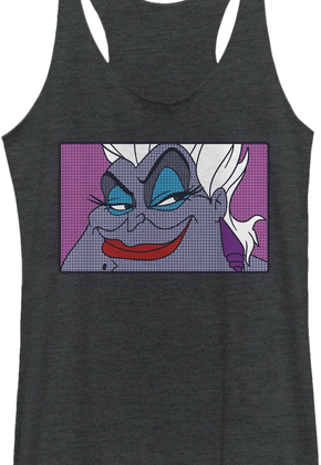 Ladies Ursula Sea Witch Little Mermaid Racerback Tank Top
