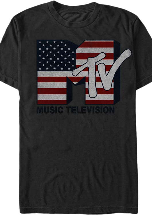 US Flag MTV T-Shirt - main product image