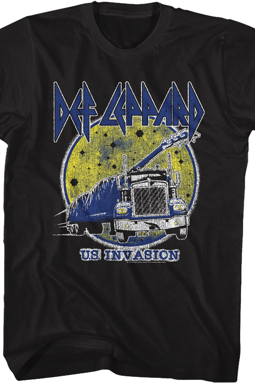 US Invasion Def Leppard T-Shirtmain product image