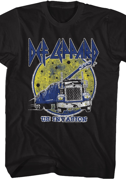 US Invasion Def Leppard T-Shirt - main product image