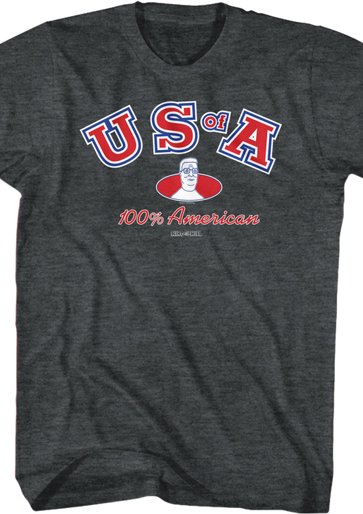 US of A King of the Hill T-Shirt - main product image