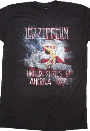 USA 1977 Led Zeppelin T-Shirt