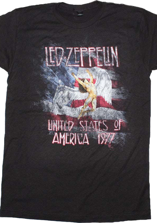 USA 1977 Led Zeppelin T-Shirt - main product image