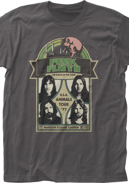 USA Animals Tour '77 Pink Floyd T-Shirt - main product image