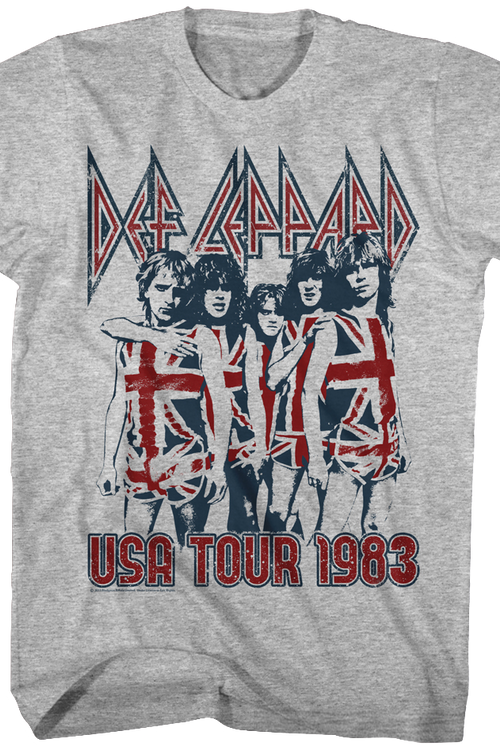 USA Tour 1983 Def Leppard T-Shirtmain product image