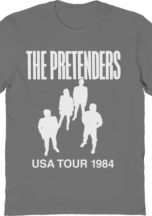 USA Tour 1984 Pretenders T-Shirt - main product image