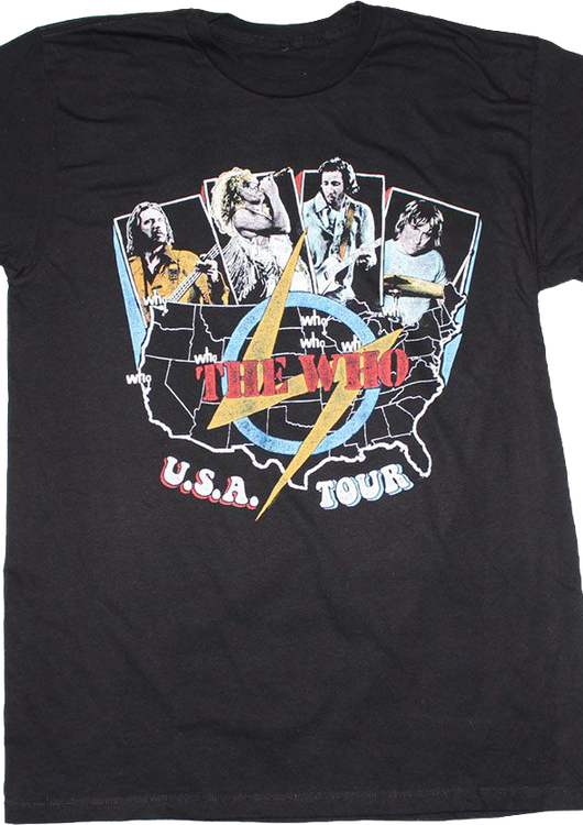 USA Tour The Who T-Shirt - main product image