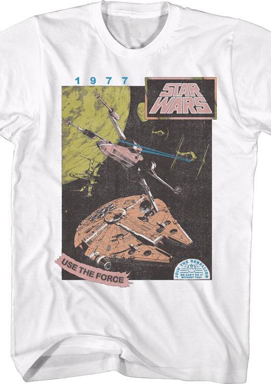 Use The Force 1977 Star Wars T-Shirt - main product image
