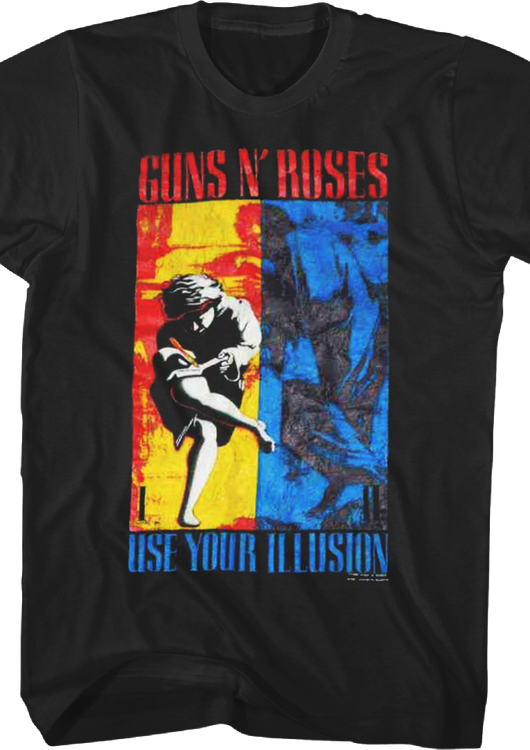 Use Your Illusion I & II Guns N' Roses T-Shirt - main product image