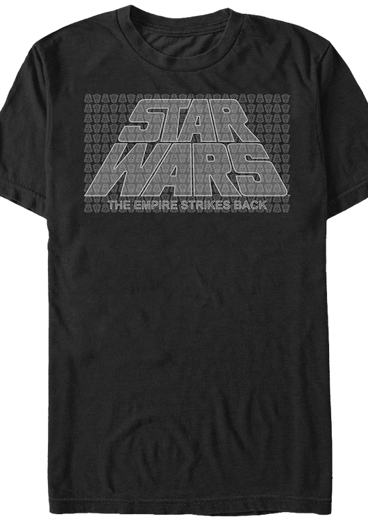 Vader Helmets Empire Strikes Back Star Wars T-Shirt - main product image