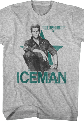 Val Kilmer Iceman Top Gun T-Shirt