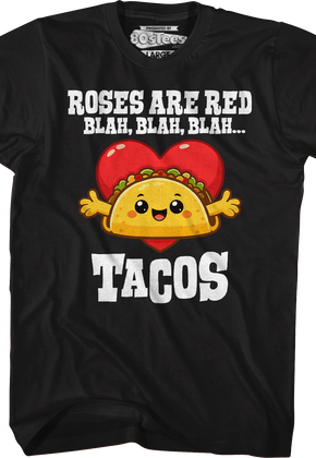 Valentine's Day Tacos T-Shirt