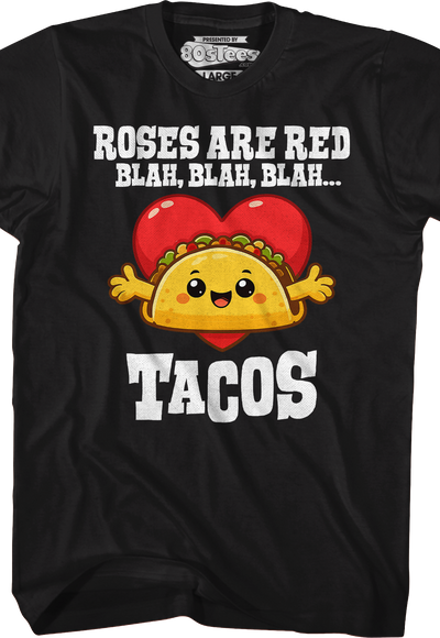 Valentine's Day Tacos T-Shirt