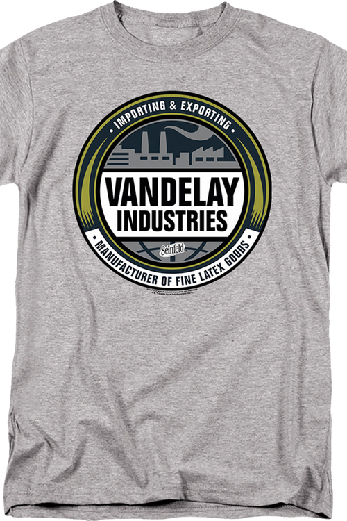 Vandelay Industries Logo Seinfeld T-Shirtmain product image