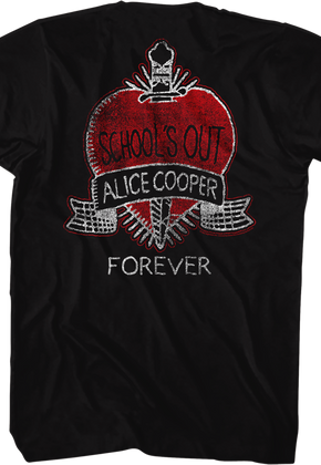 Varsity School's Out Forever Alice Cooper T-Shirt