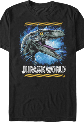 Velociraptor Head Games Jurassic Park T-Shirt
