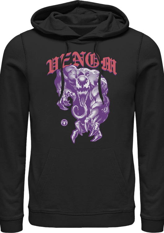 Venom Attack Marvel Comics Hoodie - main product image