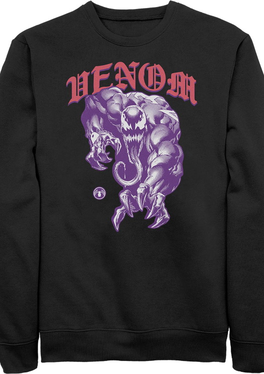 Venom Attack Marvel Comics Sweatshirt - main product image