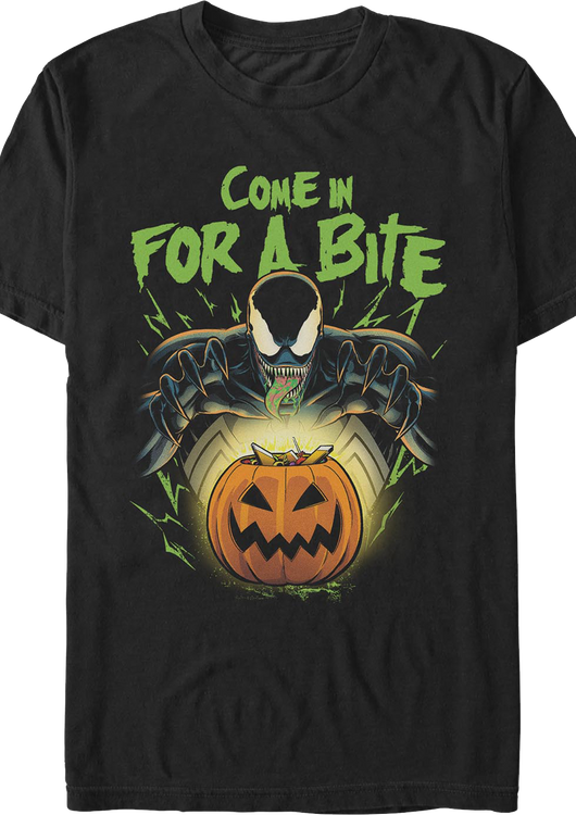 Venom Come In For A Bite Marvel Comics T-Shirt - main product image