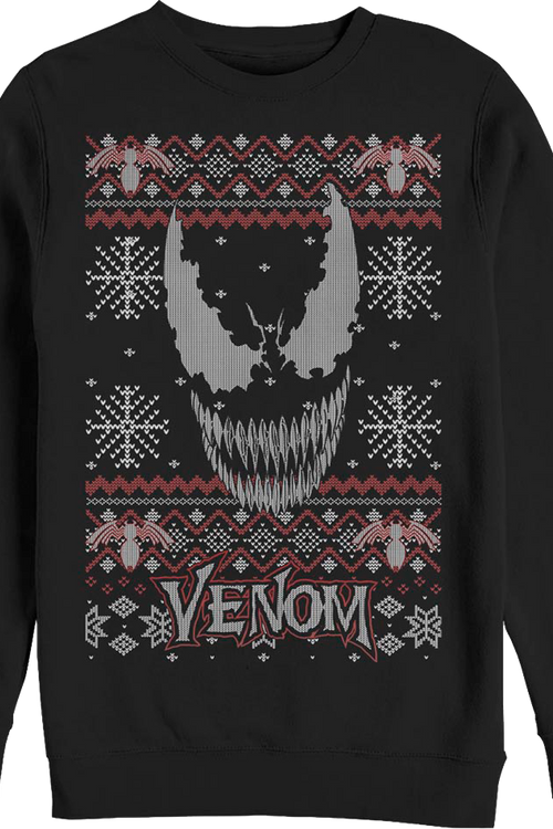 Venom ugly christmas sweater hotsell