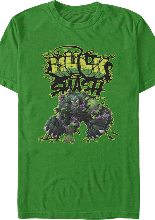 Venom Hulk Smash Marvel Comics T-Shirt - main product image