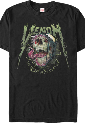 Venom Lethal Protector Tour Marvel Comics T-Shirt