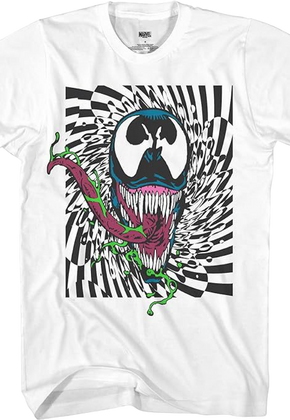 Venom Retro Illusion Marvel Comics T-Shirt