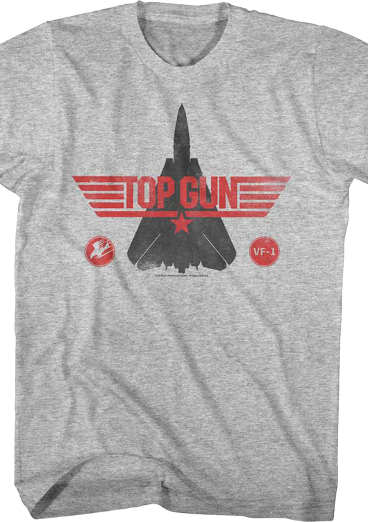 VF-1 Tomcat Silhouette Top Gun T-Shirt - main product image