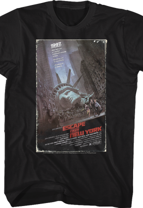 VHS Box Artwork Escape From New York T-Shirt