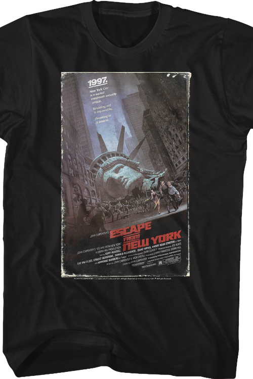 VHS Box Artwork Escape From New York T-Shirtmain product image