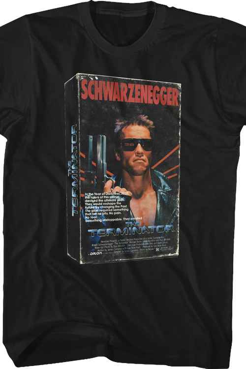VHS Box Terminator T-Shirtmain product image