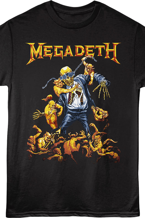 Vic Rattlehead In Hell Megadeth T-Shirtmain product image