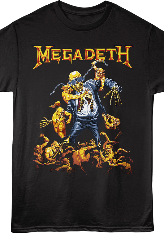 Vic Rattlehead In Hell Megadeth T-Shirt - main product image