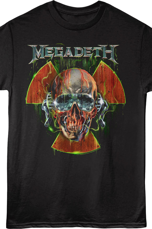 Vic Rattlehead Radioactive Megadeth T-Shirtmain product image