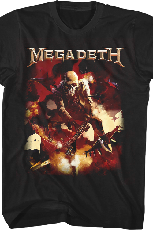 Vic Rattlehead's Guitar Megadeth T-Shirt