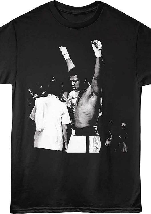 Victory Pose Muhammad Ali T-Shirt - main product image