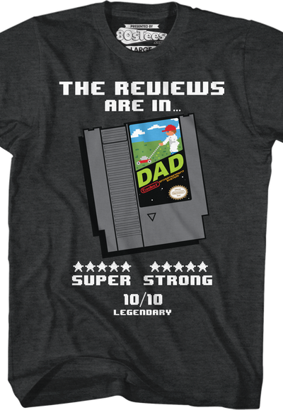 Video Game Cartridge Father's Day T-Shirt