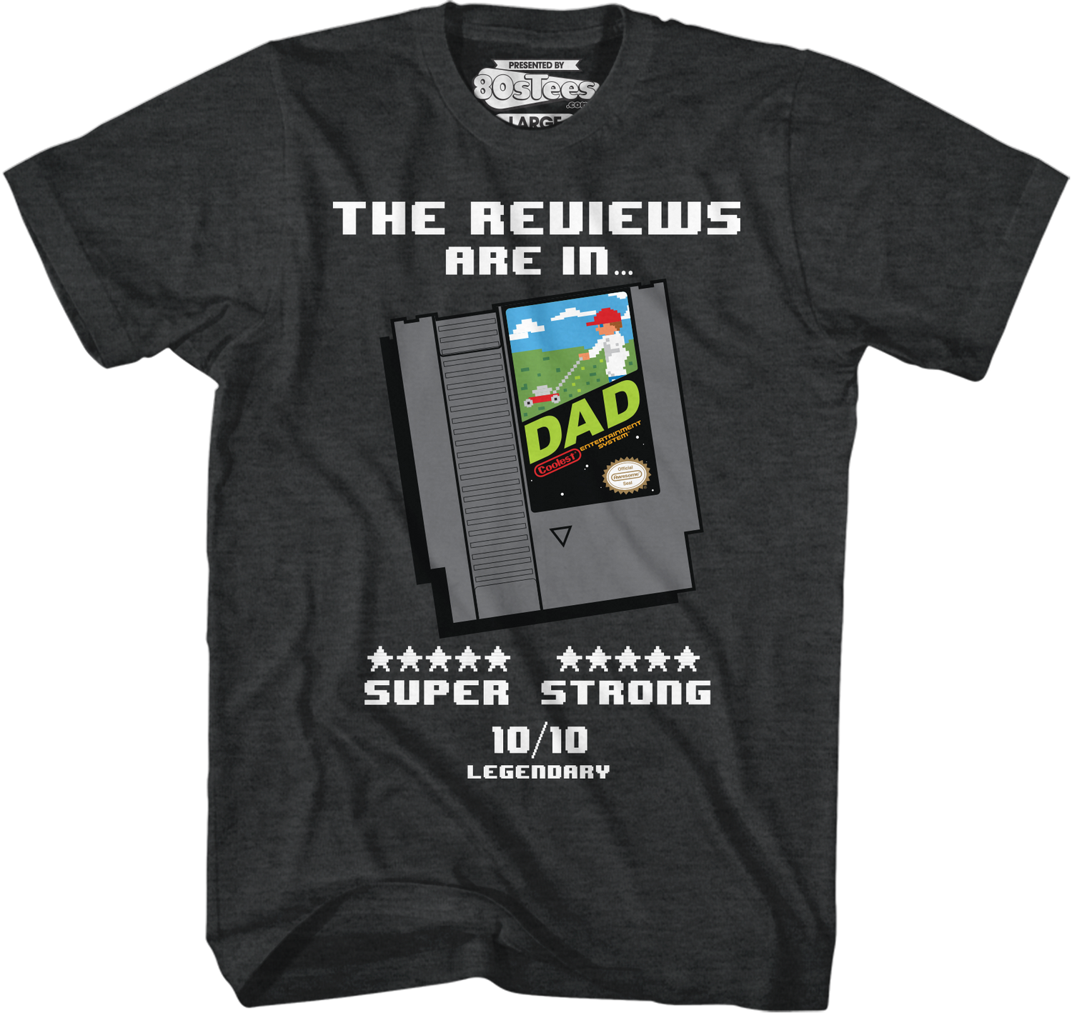 Video Game Cartridge Father's Day TShirt Father's Day Mens TShirt