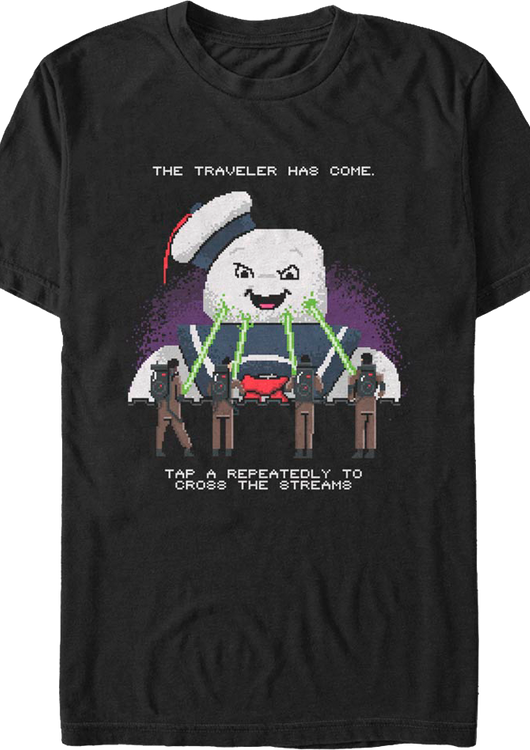 Video Game Ghostbusters T-Shirt - main product image