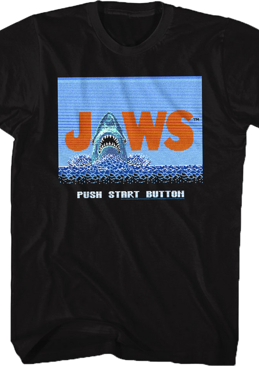 Video Game Jaws T-Shirt - main product image