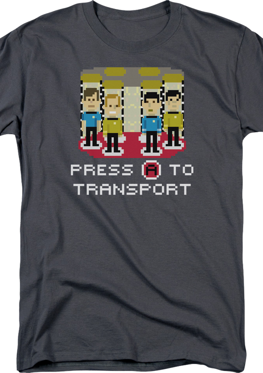 Video Game Transport Star Trek T-Shirt - main product image