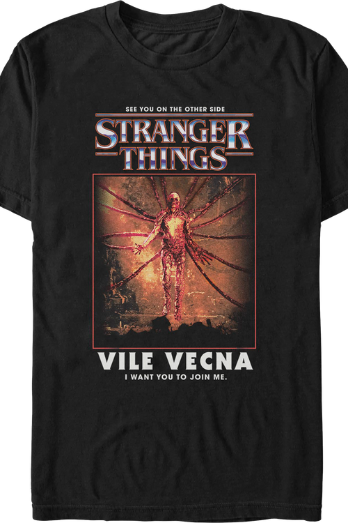 Vile Vecna Stranger Things T-Shirtmain product image