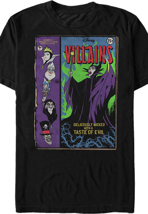 Villains Comic Book Disney T-Shirt