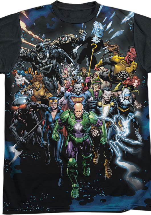 Villains Forever Evil DC Comics T-Shirt - main product image