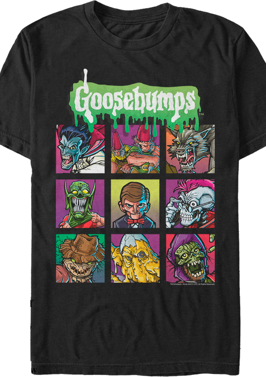 Villains Goosebumps T-Shirt - main product image