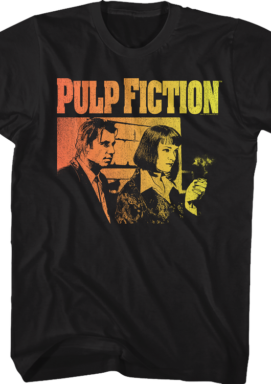 Vincent Vega And Mia Wallace Pulp Fiction T-Shirt - main product image