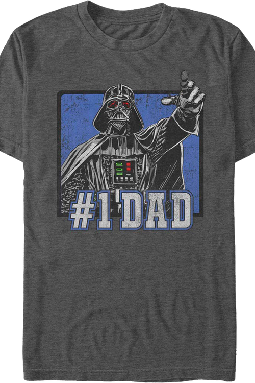Vintage #1 Dad Darth Vader Star Wars T-Shirtmain product image