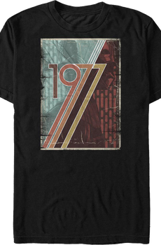 Vintage 1977 Poster Star Wars T-Shirt