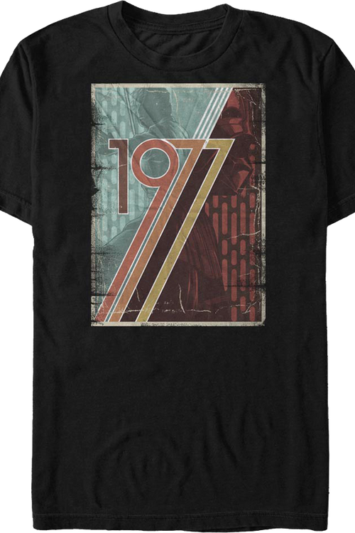 Vintage 1977 Poster Star Wars T-Shirtmain product image